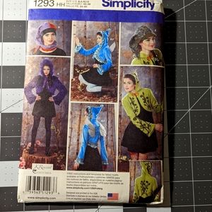 Simplicity Sewing Pattern 1293